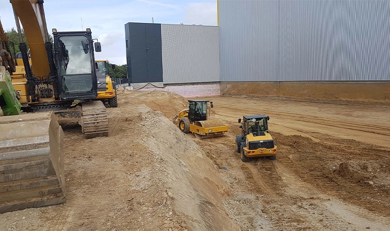 tiefbau in der nehe blomberg 1