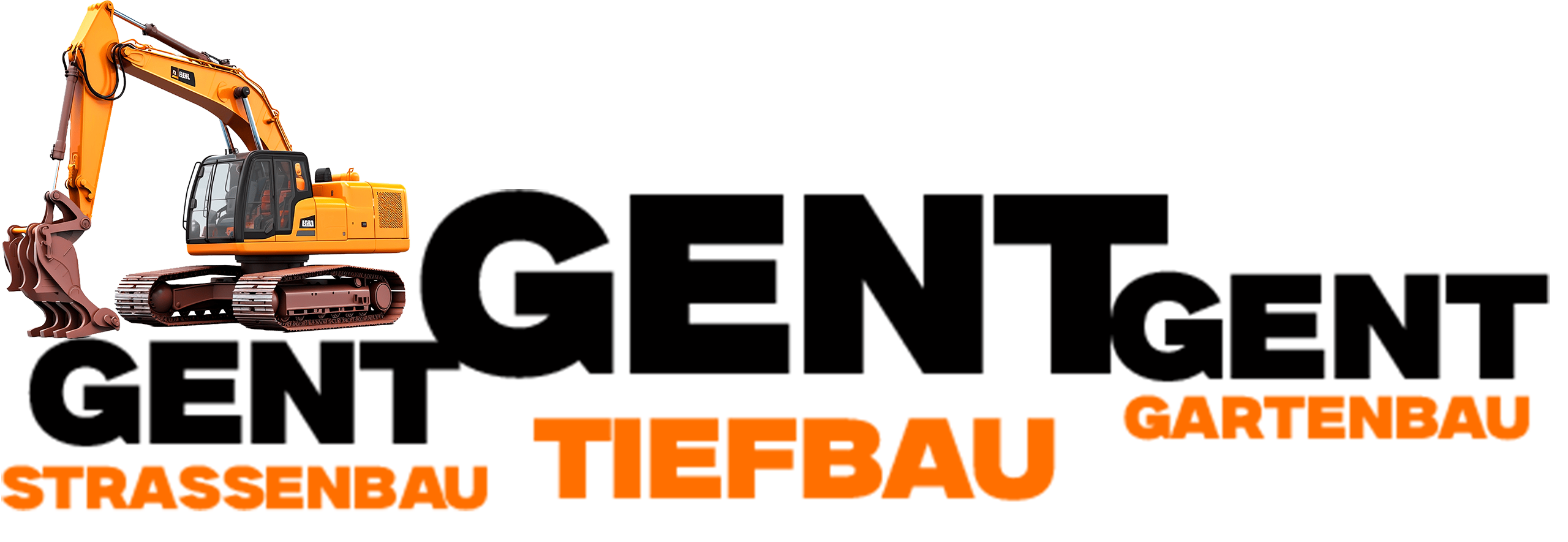 gent tiefbau strassenbau gartenbau logo